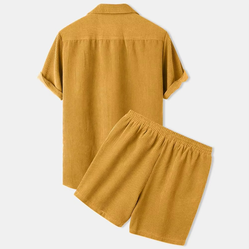 Fox | Men's Casual Short Sleeve Shirt & Shorts Set