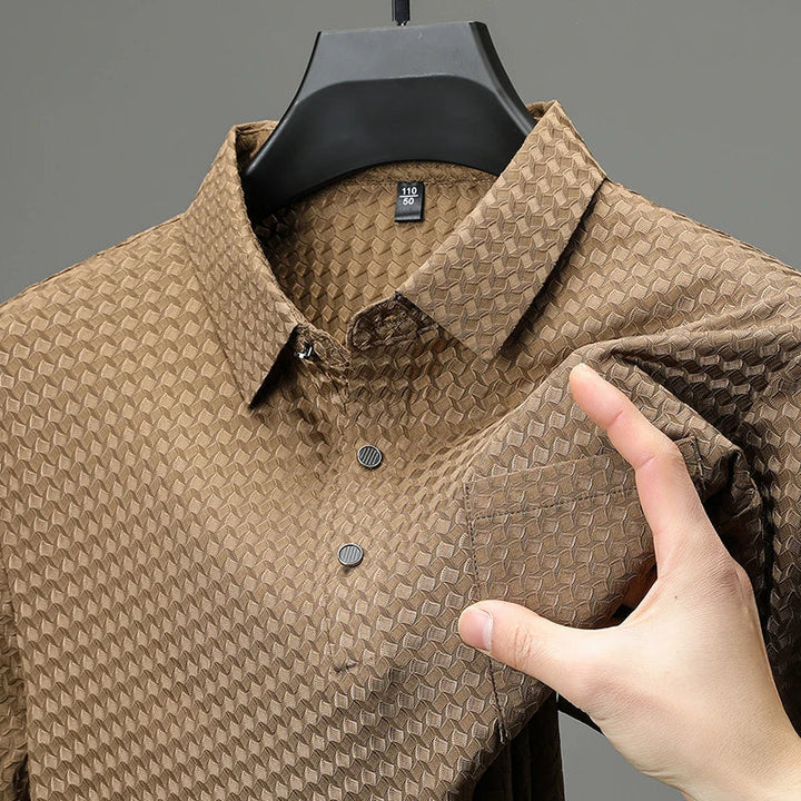 Men's Performance Knit Polo Shirt - Casual Wear