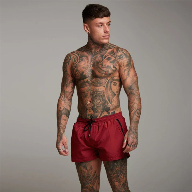 Men's Quick-Dry Swim Trunks - Beach