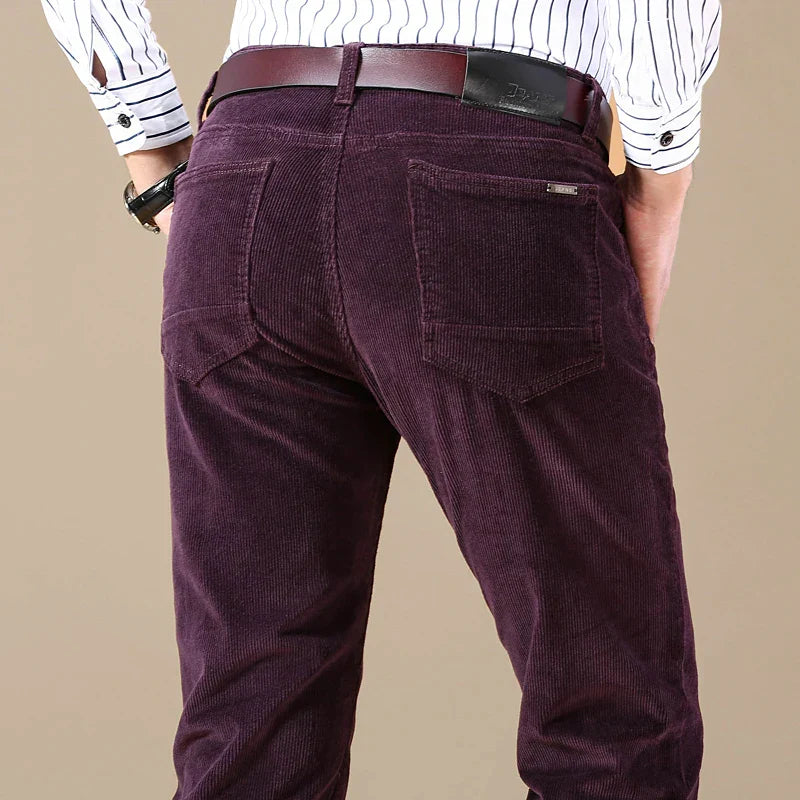 Men's Corduroy Casual Pants - Everyday Wear