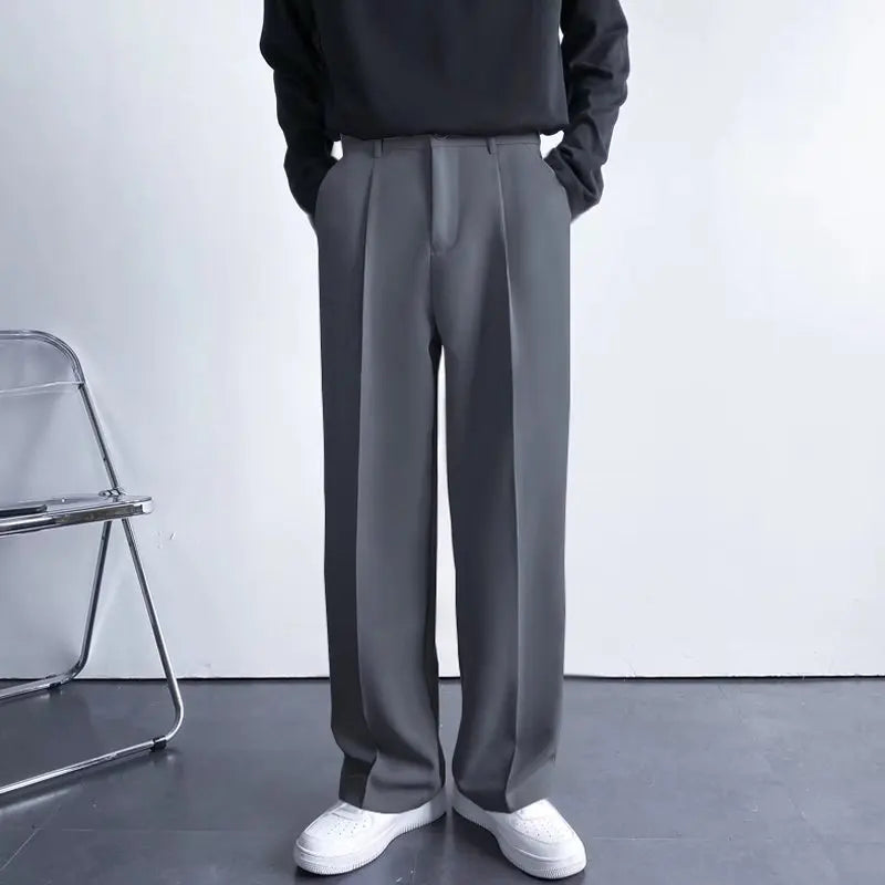 Men's Casual Pleated Dress Pants - Heritage Style