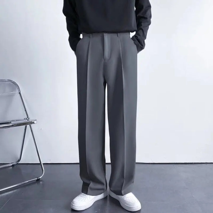 Men's Casual Pleated Dress Pants - Heritage Style