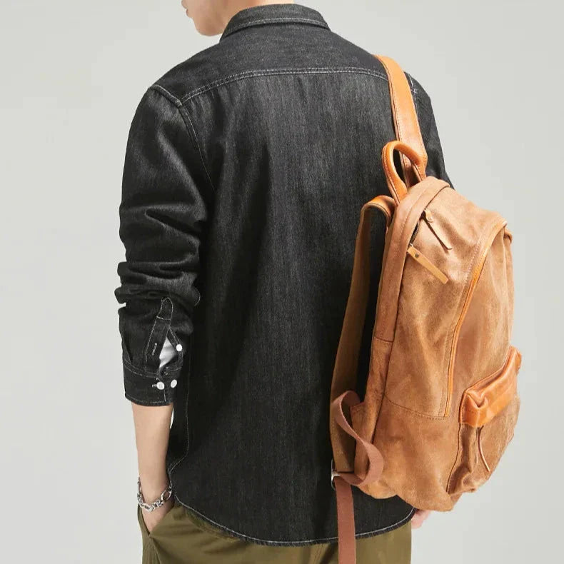 Men's Casual Denim Shirt - Everyday Wear