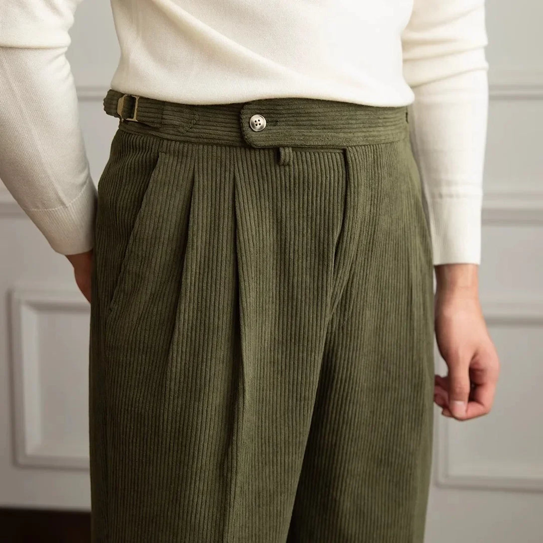 Men's Casual Corduroy Pants - Classic Comfort