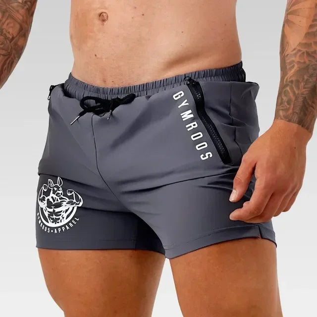 Men's Athletic Knit Shorts - Casual Workout