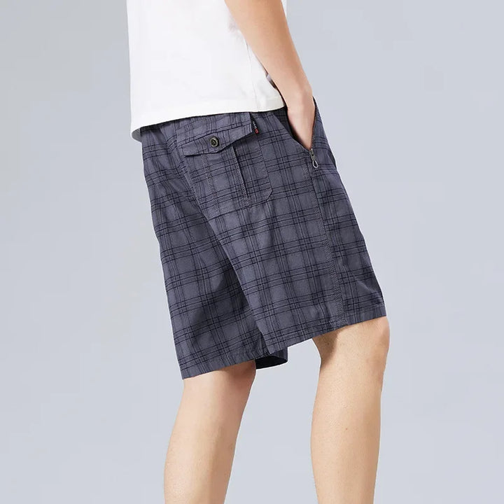 Men's Casual Cotton Shorts - Summer