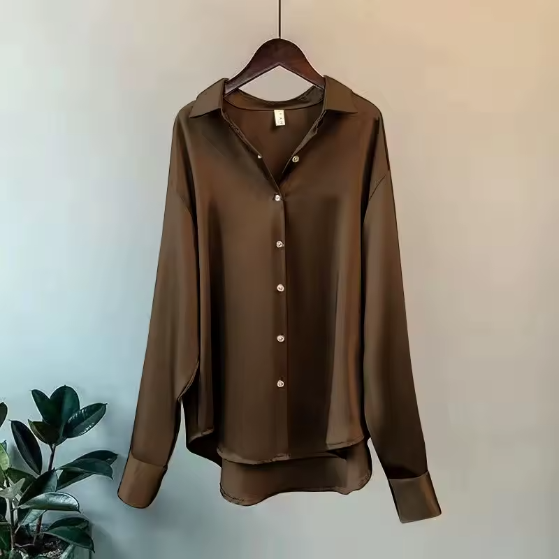 Sophia | Women's Silk Blouse, Casual Wear