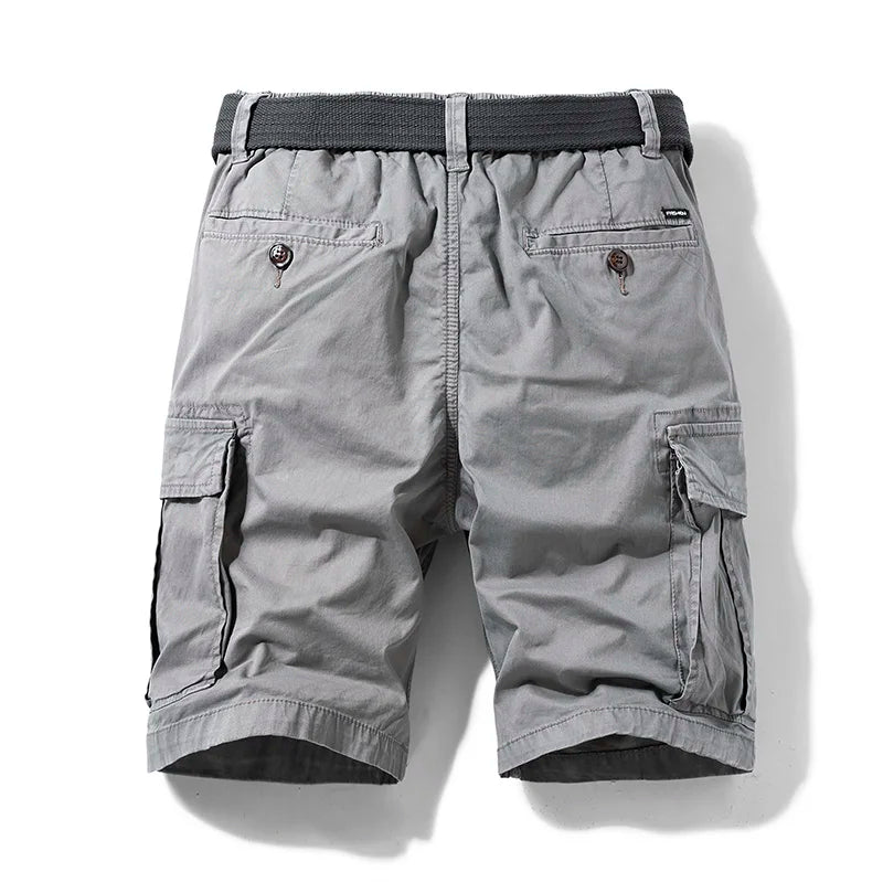 Men's Cargo Shorts - Multi-Pocket - Relaxed Fit