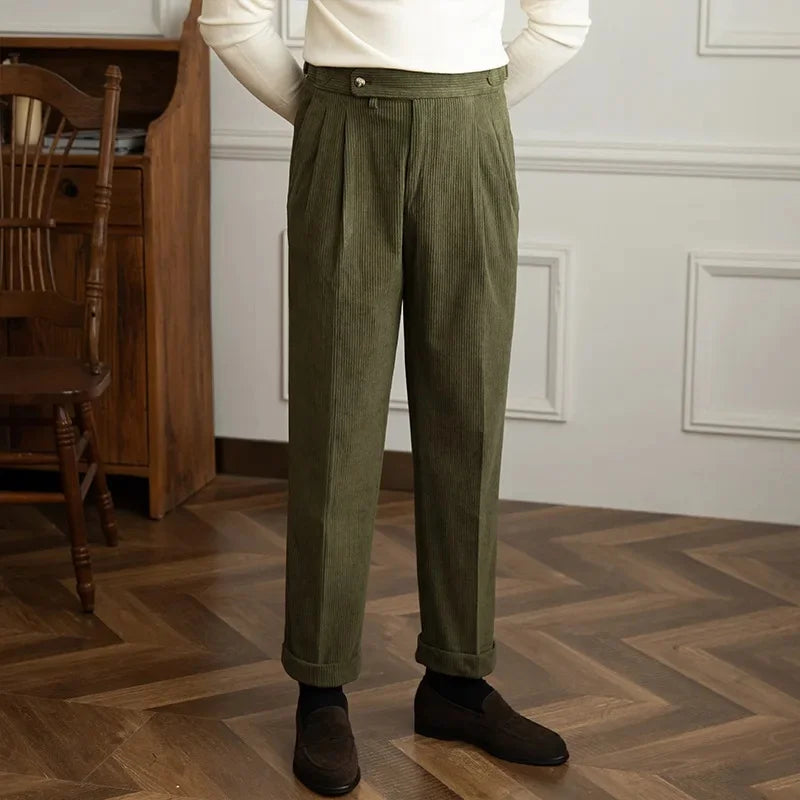 Men's Classic Corduroy Pants - Casual Wear