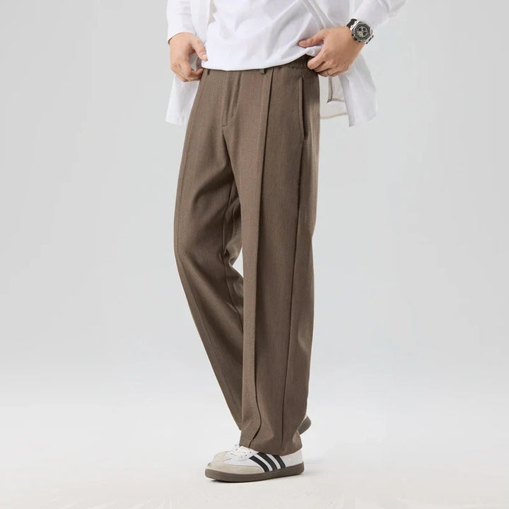 Men's Casual Cotton Pants - Relaxed Fit