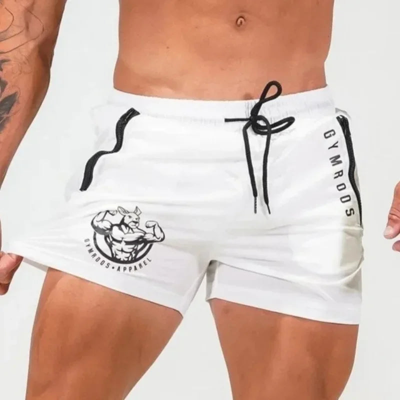 Men's Athletic Knit Shorts - Casual Workout