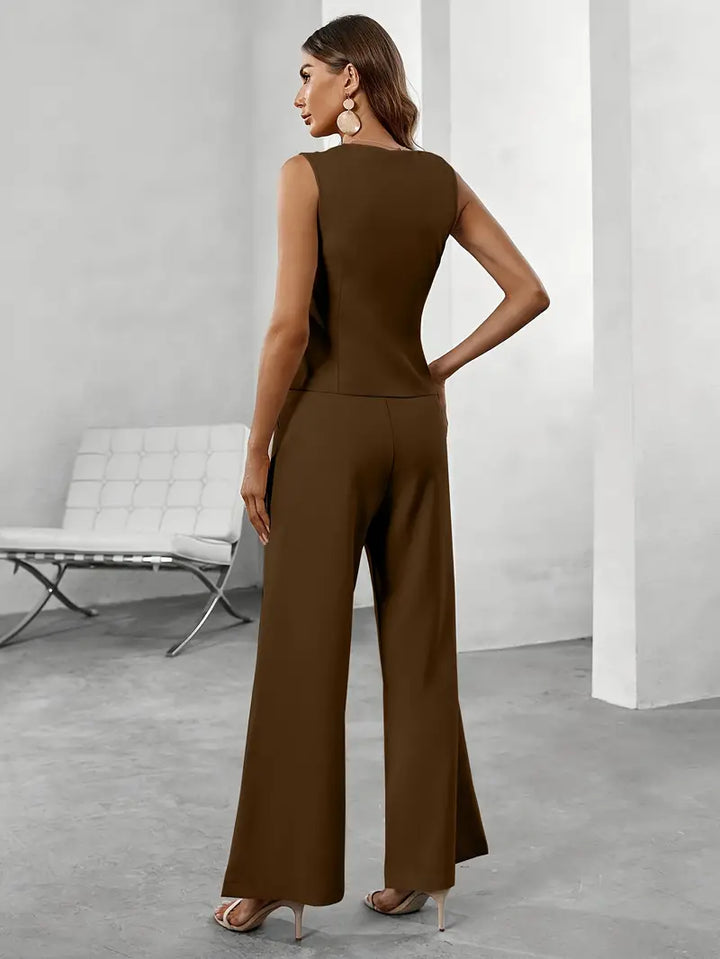 Emily | Women's Tailored Blouse Set, Business