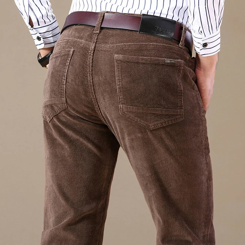 Men's Corduroy Casual Pants - Everyday Wear