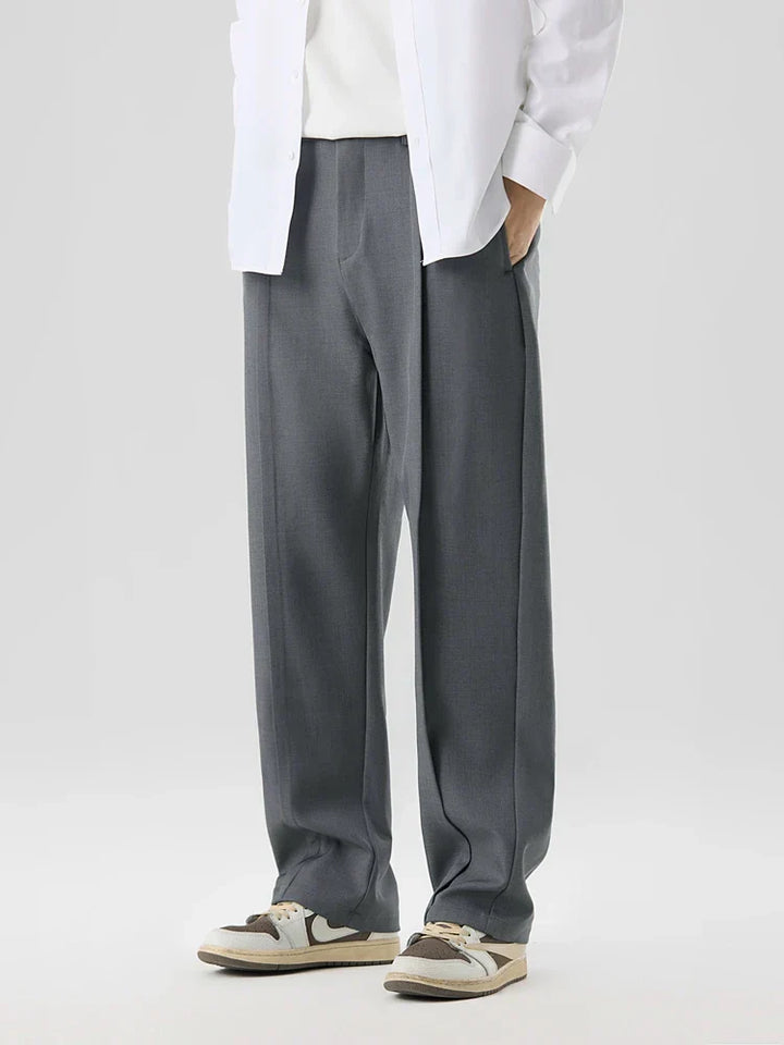 Men's Casual Cotton Pants - Relaxed Fit