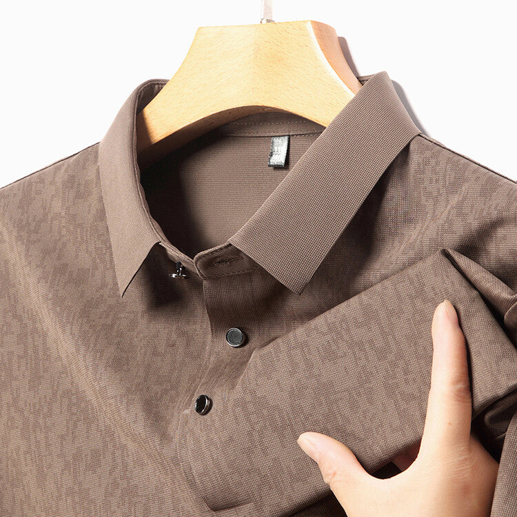 Men's Casual Cotton Polo Shirt - Everyday Wear