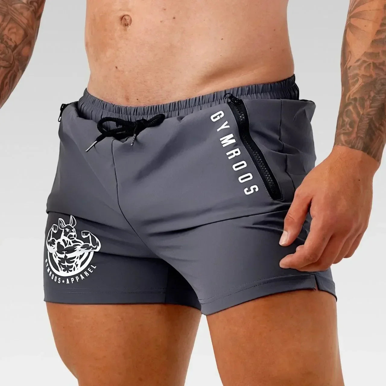 Men's Athletic Knit Shorts - Casual Workout