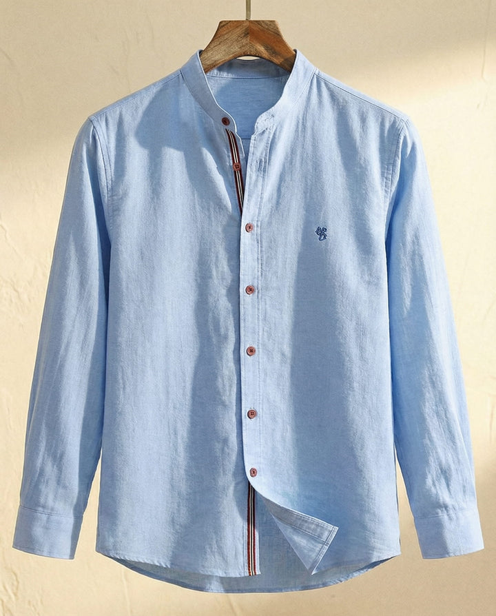 Men's Casual Breathable Cotton Shirt - Summer Everyday Wear