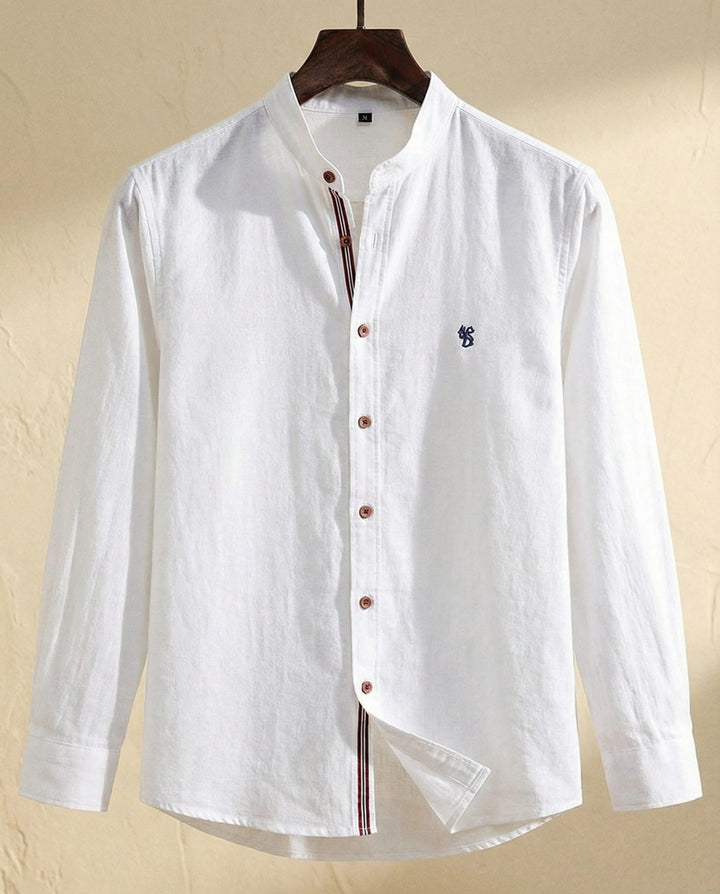 Men's Casual Breathable Cotton Shirt - Summer Everyday Wear