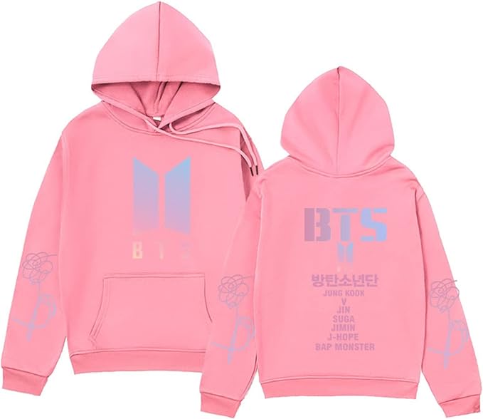 Men's Kpop Concert Hoodie - Casual Wear & Cosplay Pride