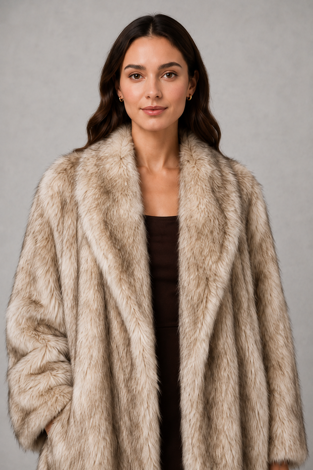 Fur Coat – Plush Women's Winter Jacket