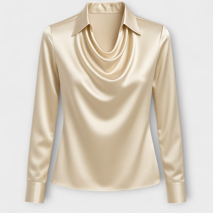 Scarlett | Women's Satin Blouse, Evening