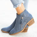 Women's Side-Zip Ankle Boots - Timeless Design