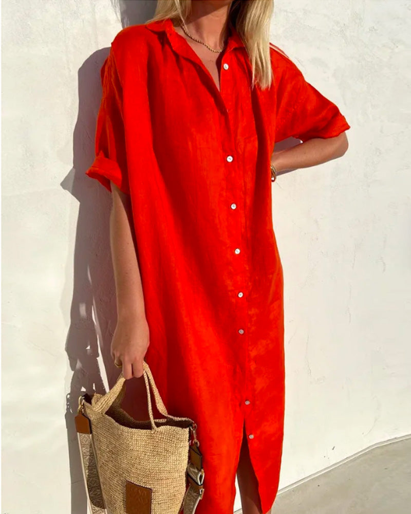 Women's Floral Chiffon Maxi Dress - Summer Casual