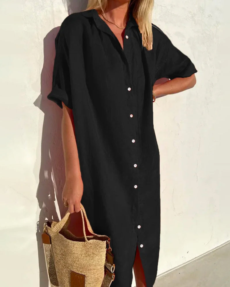 Women's Floral Chiffon Maxi Dress - Summer Casual