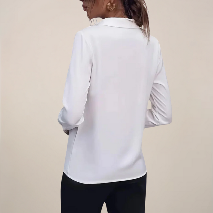 Women's Regular Fit Long Sleeve Shirt - Casual Wear