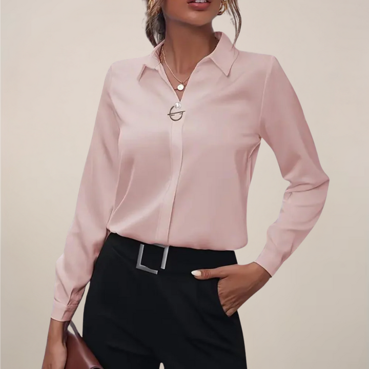 Women's Regular Fit Long Sleeve Shirt - Casual Wear
