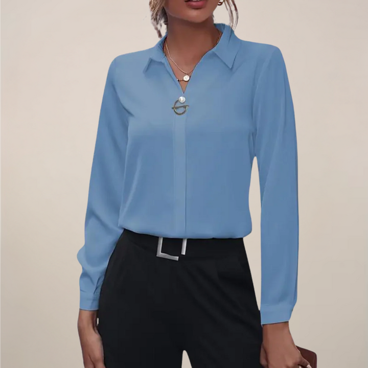 Women's Regular Fit Long Sleeve Shirt - Casual Wear