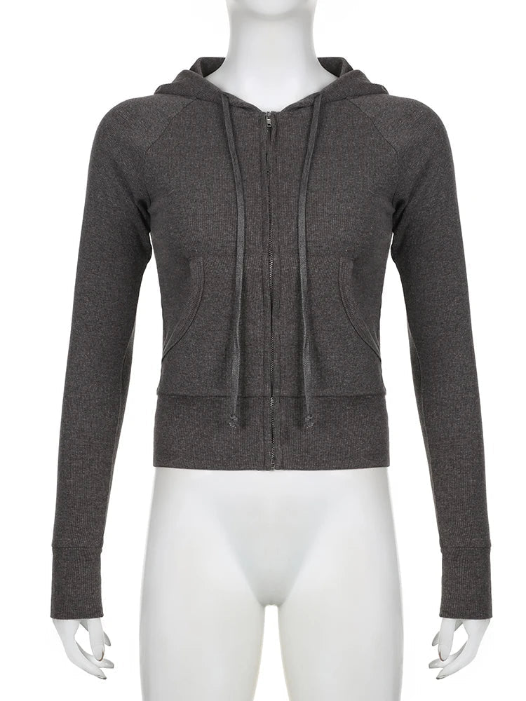 Women's Casual Hoodie Tracksuit Sweatshirt - Streetwear