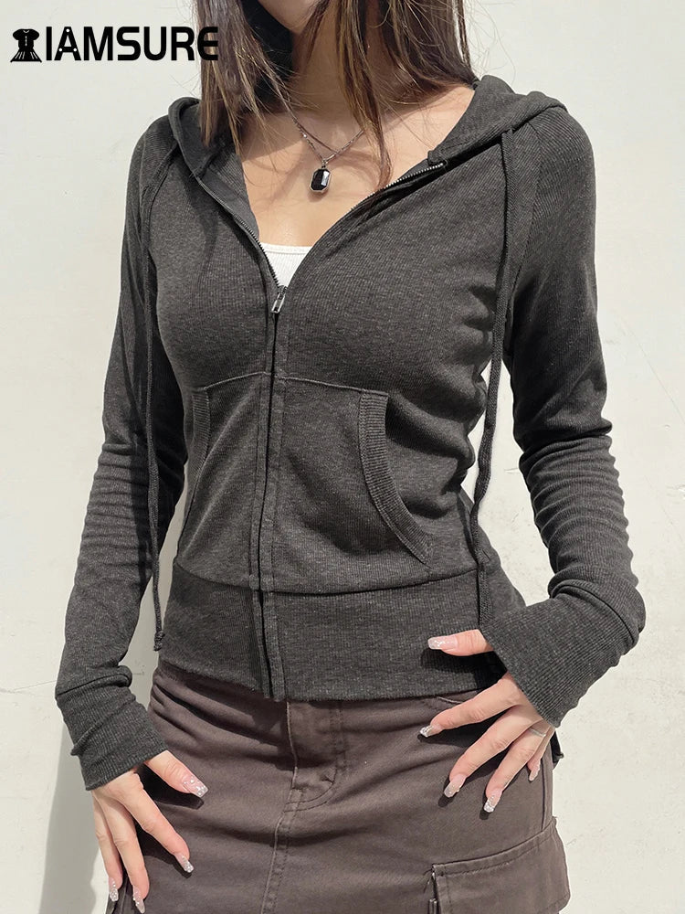 Women's Casual Hoodie Tracksuit Sweatshirt - Streetwear