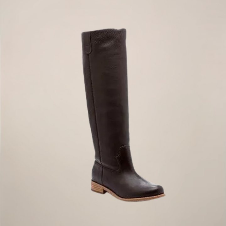 Women's Classic Knee-High Boots - Relaxed Fit