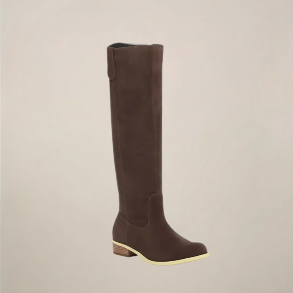 Women's Classic Knee-High Boots - Relaxed Fit