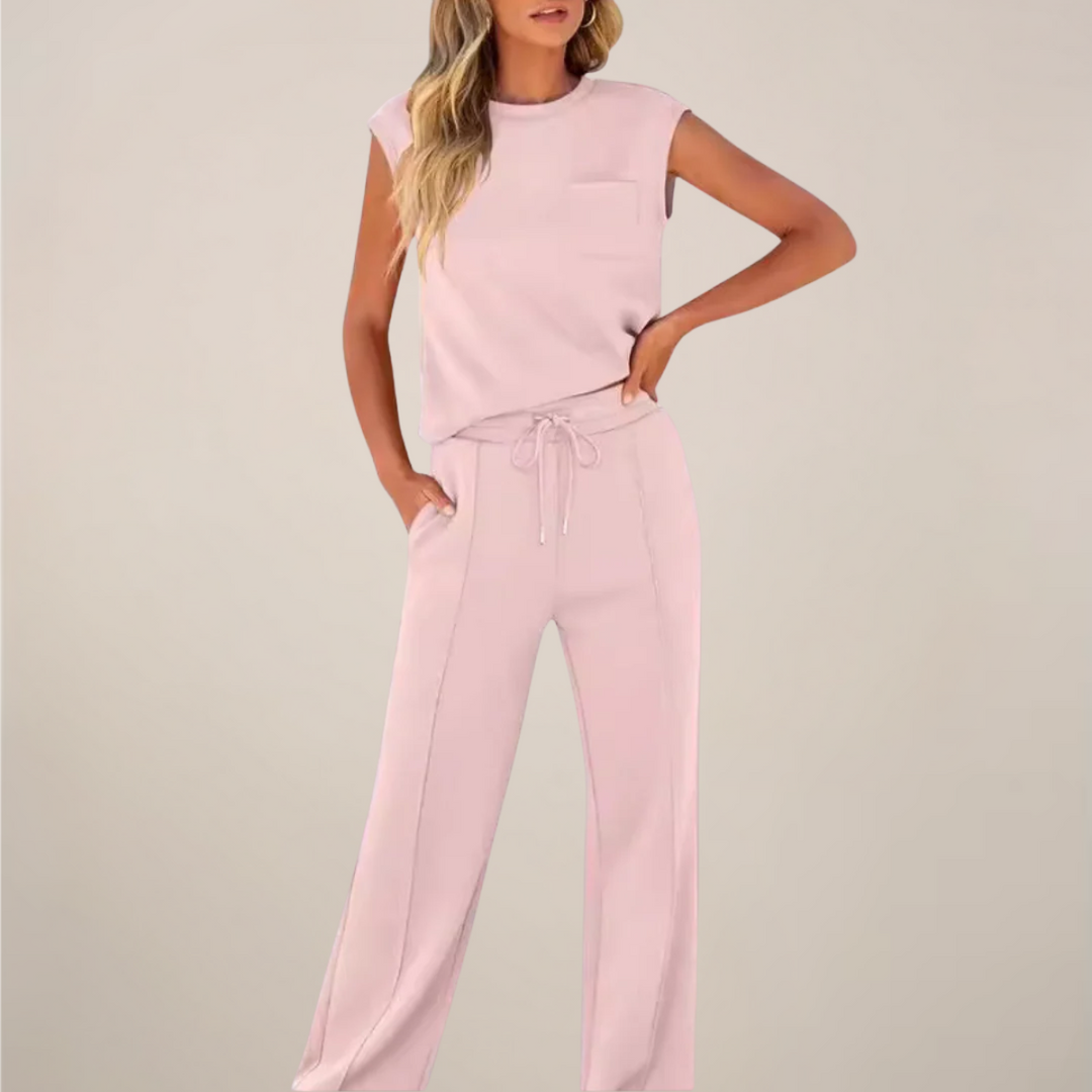 Women's Floral Crop Top and Shorts Set - Summer Casual