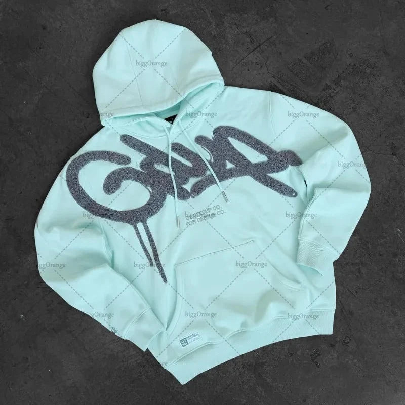 Men's Oversized Y2K Harajuku Letter Hoodie - Unisex Streetwear