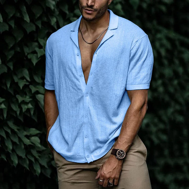 Men's Casual Lightweight Linen Shirt - Summer Fashion