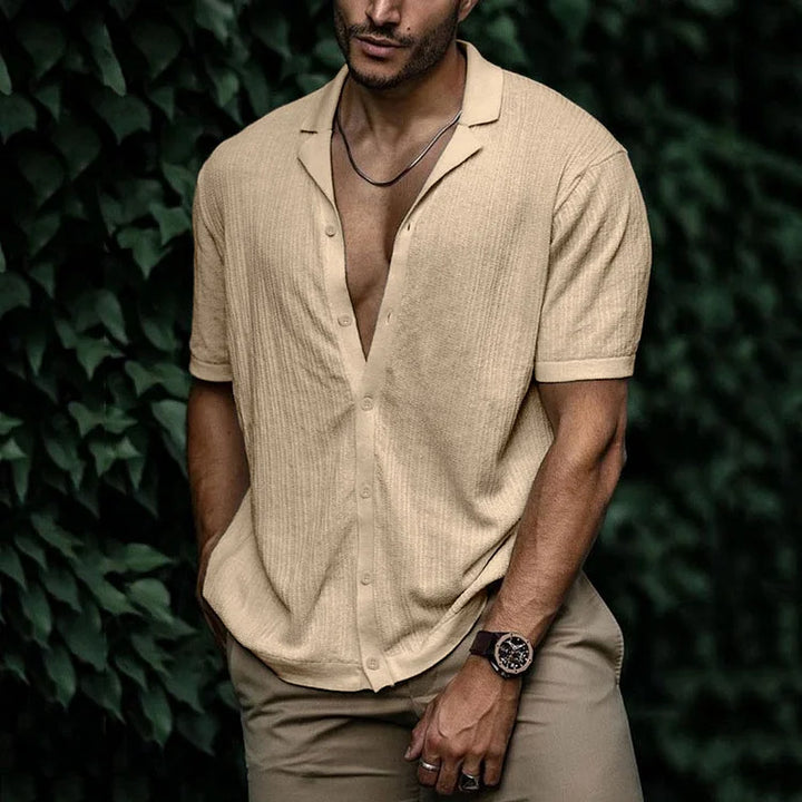 Men's Casual Lightweight Linen Shirt - Summer Fashion