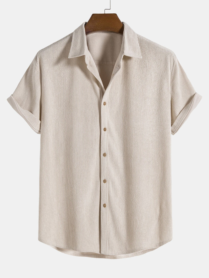 Cruz | Men's Casual Short Sleeve Shirt and Chino Pants Set