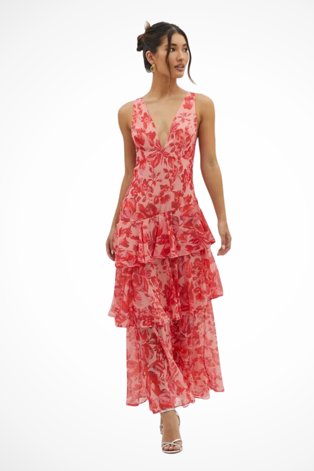 Lena | Women's Spring Floral Maxi Dress