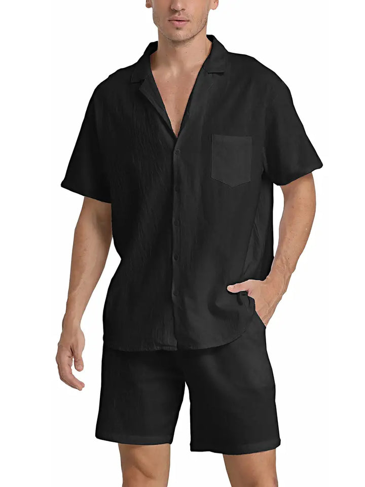 Rhys | Men's Stylish Casual Button-Up Shirt