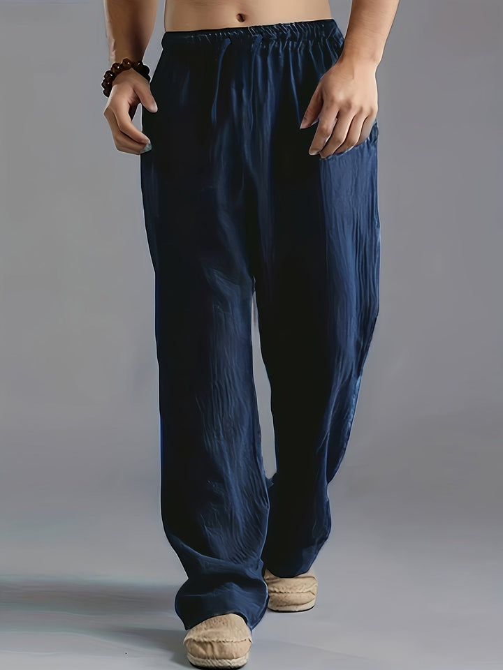 Finn | Men's Casual Linen Trousers