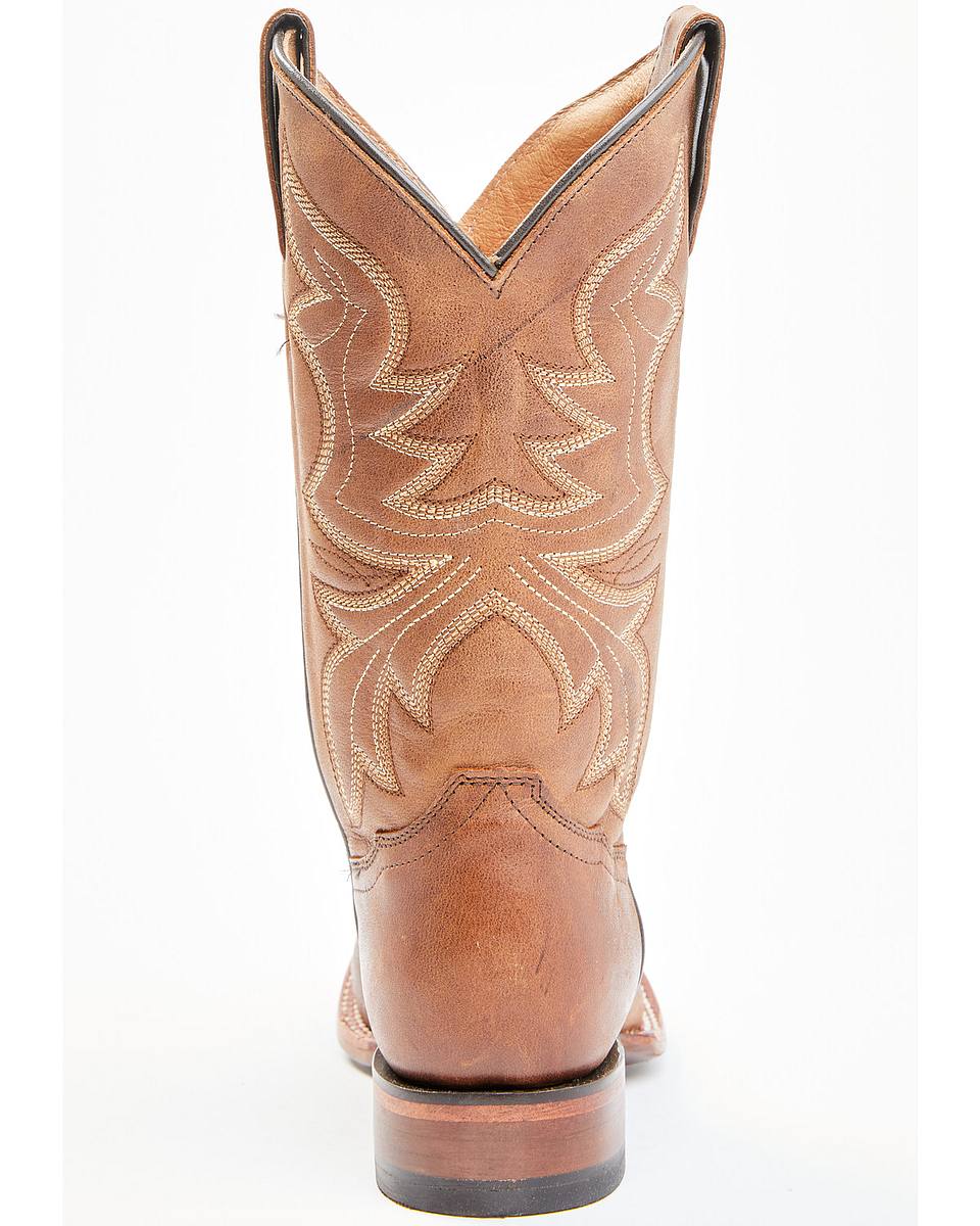 Women's Western Boots - Broad Square Toe Jeannie Style