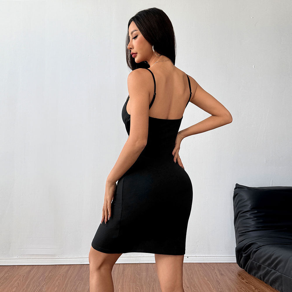 Charlotte | Women's Bodycon Mini Dress, Sleeveless