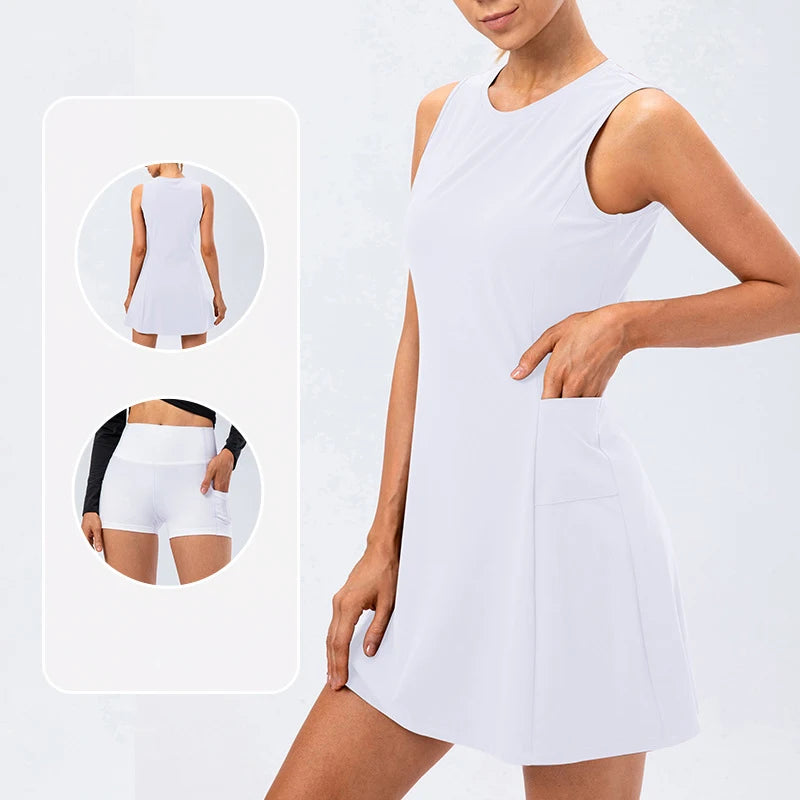 Cheri | Women's A-Line Sleeveless Mini Dress
