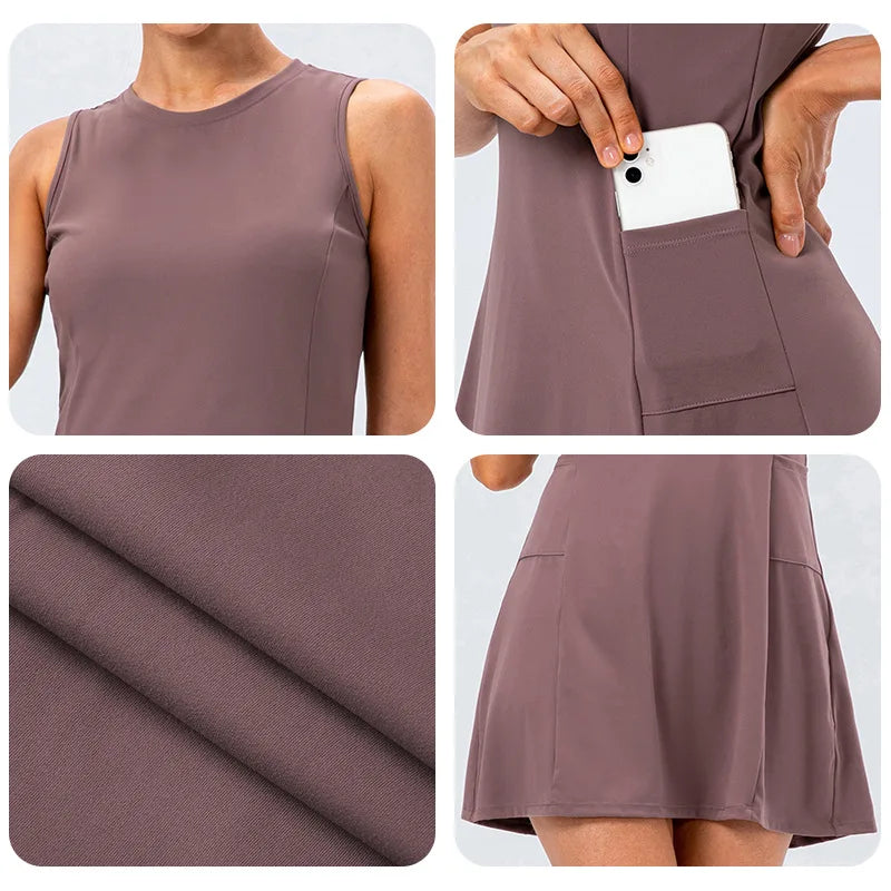 Cheri | Women's A-Line Sleeveless Mini Dress