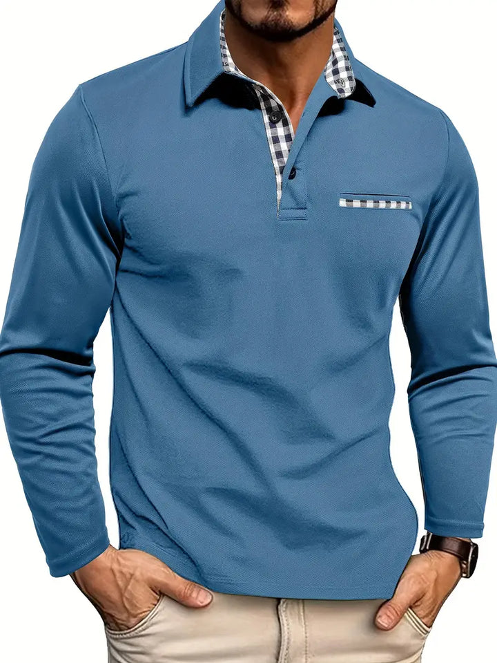Men's Regular Fit Knit Polo Shirt - Casual Wear