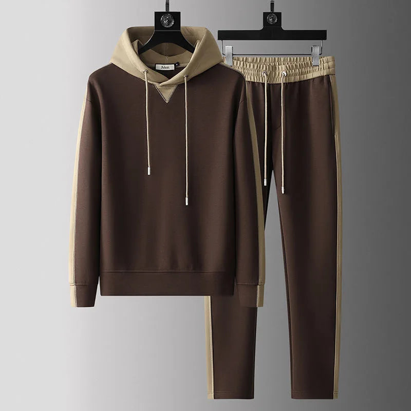 Fox | Men's Color Block Hoodie and Tracksuit Set