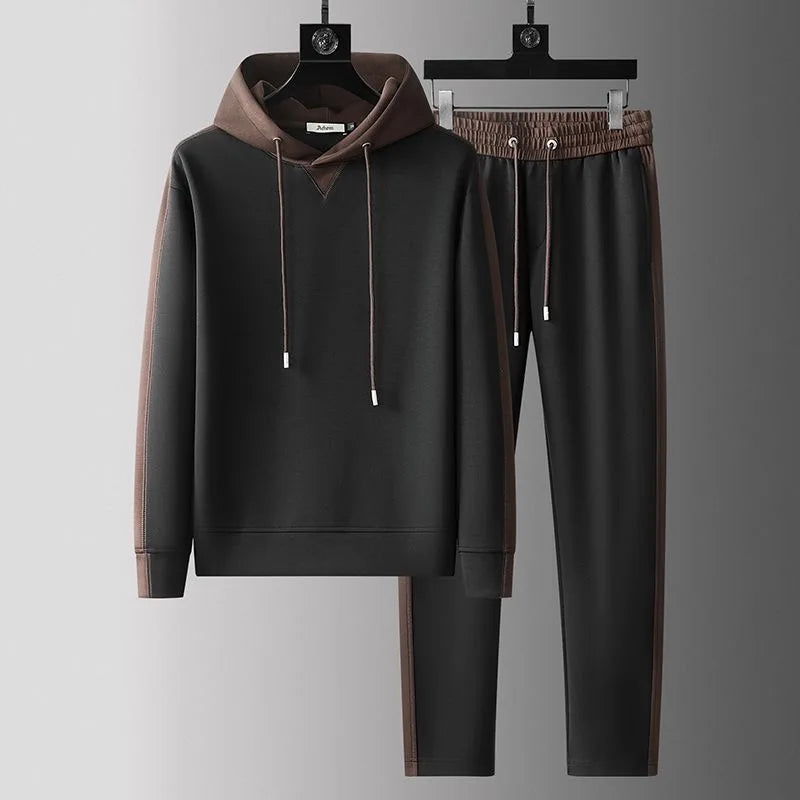Fox | Men's Color Block Hoodie and Tracksuit Set